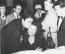 а Melun avec Alain Delon, le 20 novembre 1959