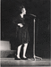 Amsterdam, 15 decembre 1962, chantant "Margot coeur gros"